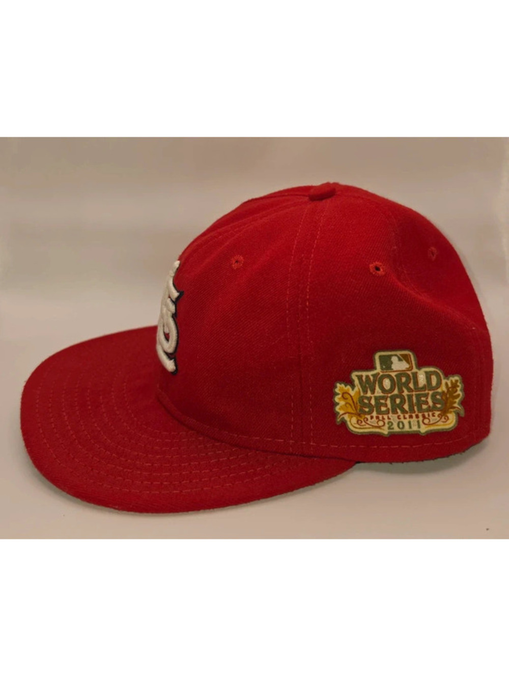 New Era 59FIFTY St. Louis Cardinals 2011 World Series Fitted Hat Size 6 7/8